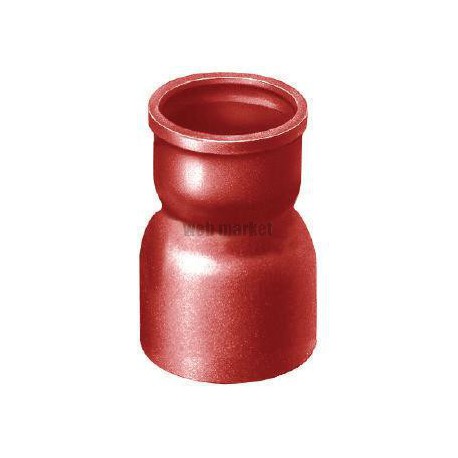 Cône d augmentation concentrique en fonte SME diamètre nominal 50-75mm Réf. 156045 PAM