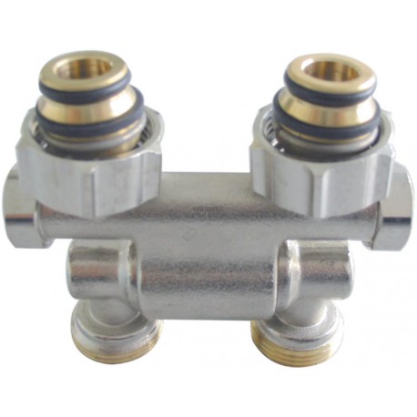Raccord d arrêt droit ZB orientable, écrou 3 / 4 Multiflex F diamètre : M 3 / 4 réf. 1015711