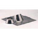 SOLIN INOX 5° A 30° diamètre 125 ET COLLET (AVEC BAVETTE DE PLOMB) réf. 014128