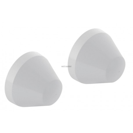 Jeu de 2 cache-boulons blanc réf. 217713111