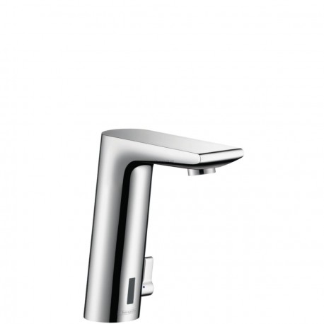 Mitigeur de lavabo électronique METRIS S, avec manette de réglage de température, fonctionne sur secteur, chromé réf. 3110200