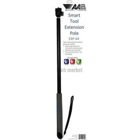 Perche télescopique ergonomique pour ABM-200 et TS-100 Réf. EXP-64