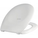 Abattant en résine thermodurcissable, Esterel Classic, bactéricide, blanc, 1,6 kg réf. 95900210