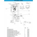 SAV Bati Concerto Platine Fixation Pipe - Platine Fixation Pipe