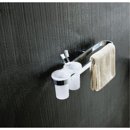 Distributeur de savon liquide Alterna pour accessoirisé le porte-serviette Astus
