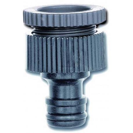 Raccord nez de robinet 20 x 27 / 15 x 21 ABS Ref. 53026
