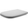 Abattant standard d-code Compact, blanc charnière inox réf. 67310099