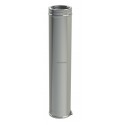 Conduit 1000 mm Duoten Inox 316 I304 diamètre 150 - 200 mm + bride Réf 501158