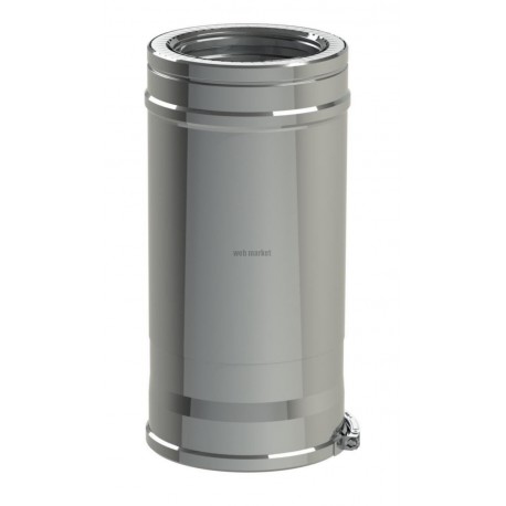Conduit réglable Duoten Inox 316 / 304 180 - 230 mm Lg 360 à 530 mm Réf 590188