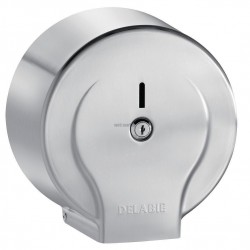 Distributeur de papier WC moyen 200 m Inox satiné 8 / 10 réf. 2902