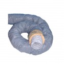 Gaine souple PVC isolé diamètre 127mm longueur 6 mètres sous filet Réf ACOF-PVC-IS0-127F