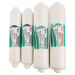 Kit de 4 cartouches pour purificateur d'eau BOX réf P0012406
