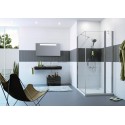 Paroi de douche Classics 2 paroi latérale pour porte battante réversible 89X11X211 réf C23608069322