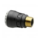 RACCORD MALE S1 FILETAGE LAITON 25x3/4