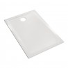 Receveur RENOVA céramique 120 x 80 ultra-plat à encastrer avec traitement antigliss émaillé 4 côtés traitement antigliss PN 1
