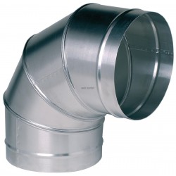 Coude en acier galvanisé 90° - diamètre 355 mm  11093309