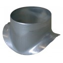 Piquage équerre circulaire galvanisé - Diamètre 125/200 mm - Piquage à 90° à fixer sur conduit circulaire 11094543