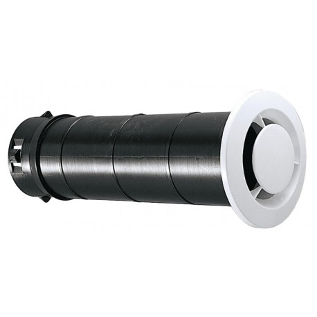 Bouche d'extraction fixe. manchon long pour paroi épaisse TYPE N diamètre : 125 Lg : 270 mm GB 125 N Réf 422151