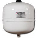 Vase d expansion à membrane fixe HYDROCHAUD manchon 3 / 4   12 litres 10 bars -10/+99°C    Réf HY12