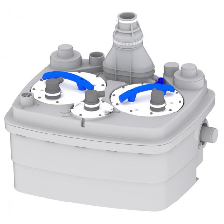 Station de relevage des eaux noires 2 moteurs SANICUBIC 2 classic