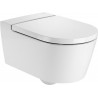 WC suspendu INSPIRA ROUND RIMLESS 56 x 37 blanc Réf. A346527000