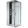 Paroi pour Cabine Concerto 2 accès de face porte pivotante 90 x 90 cm
