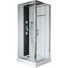 Paroi pour Cabine Concerto 2 accès de face porte pivotante 90 x 90 cm