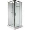 Paroi pour Cabine Concerto 2 accès de face porte pivotante 90 x 90 cm