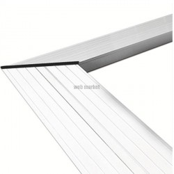 Kit de rampe d angle 1000x1000x40mm pour receveurs Braddan réf. 25003