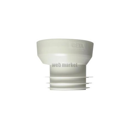 Acquastilla - Raccord Excentrique Pour Canalisation WC - Pièce De Rechange Plomberie - Garantie 1 An