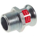 Raccord mixte fileté Z7243G VSH Press à sertir et à visser mâle D18-15x21 réf 6202295