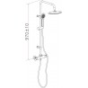 Combi-douche spécial Cabine CONCERTO 2
