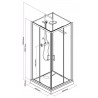 Combi-douche spécial Cabine CONCERTO 2