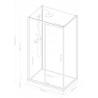 Combi-douche spécial Cabine CONCERTO 2