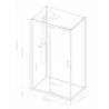 Combi-douche spécial Cabine CONCERTO 2