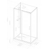 Combi-douche spécial Cabine CONCERTO 2