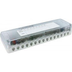 Boitier technique bus pour régulation de chauffage eau chaude pièce par pièce jusqu'a 8 zones pour système DELTA 8000 BT Réf : 6053048