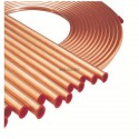 Barre de cuivre NF diamètre 1 3/8 longueur 4m épaisseur 1,2mm ACU108