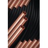 Barre de cuivre NF diamètre 3/4 longueur 4m épaisseur 1mm ACU104