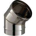 Coude 45° CONDENSOR diamètre 200 mm EC 45 200 CD / réf. 44200021