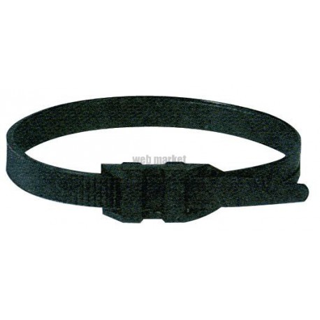 Collier protégé ultraviolet Colson - denture extérieure - l 9 - L 123 - noir - Ref.031910