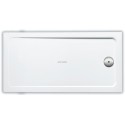 Receveur FLIGHT rectangulaire extra-plat 140 x 90 x 4 cm avec revêtement antidérapant, blanc Réf. E62481-F-00