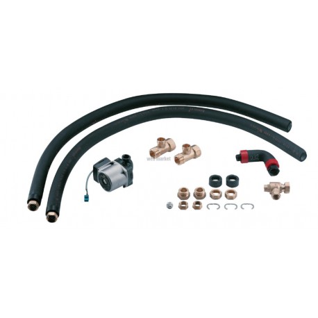 Kit de liaison pour chaudière sol MCA 45 - 115 et DTG 45 - 115 pour ballon de 150 - 200 ou 300 litres colis EA121 réf. 100007