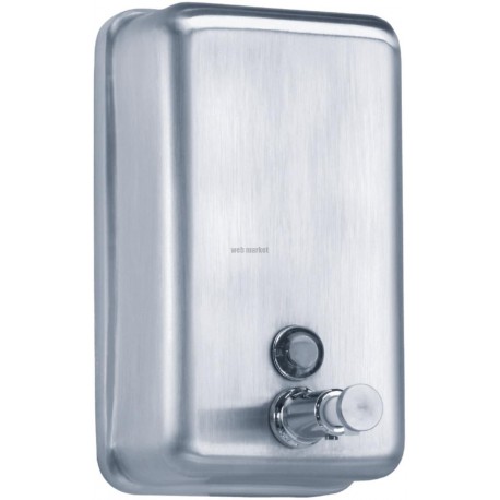 Distributeur de savon liquide inox 850 ml fermeture à clé voyant de niveau réf. 878155