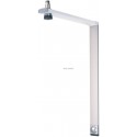 Robinet temporisé applique pour douche DL 300 S - sans bandeau - finition gris satin