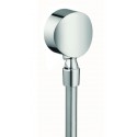 Coude de raccordement M 1/2 encastré pour flexible FIXFIT S Chromé réf. 27506000