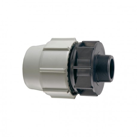 Raccord mâle polypropylène 7020 diamètre 40x1 1/4