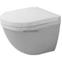 Cuvette suspendue starck 3 compact blanc réf. 2227090000
