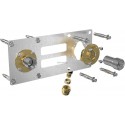 ROBIFIX entraxe 150mm pour tube PER, femelle 15x21, raccord RETIGRIPP D12 réf 008897