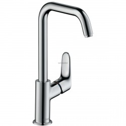 Mitigeur de lavabo bec haut FOCUS 240 Chromé réf. 31609000